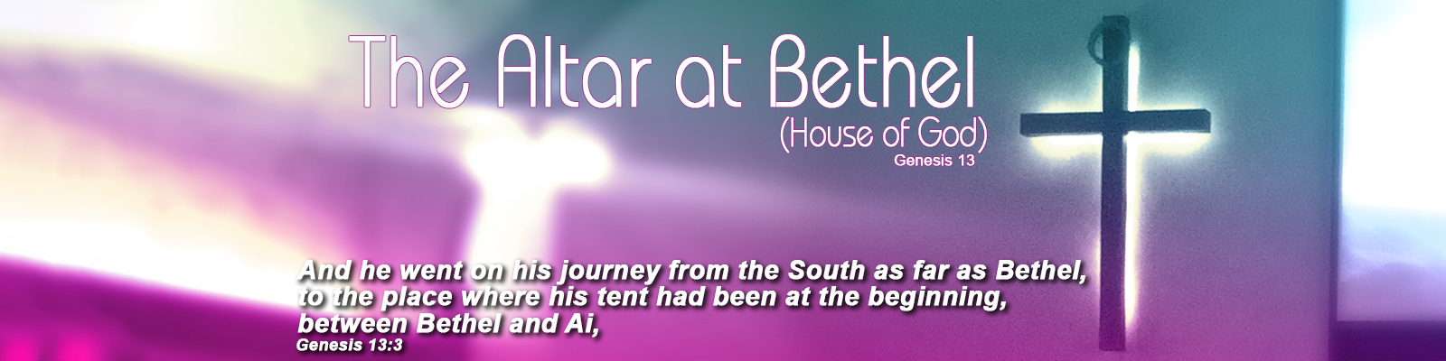 Genesis 13   –   The Altar at Bethel episode artwork