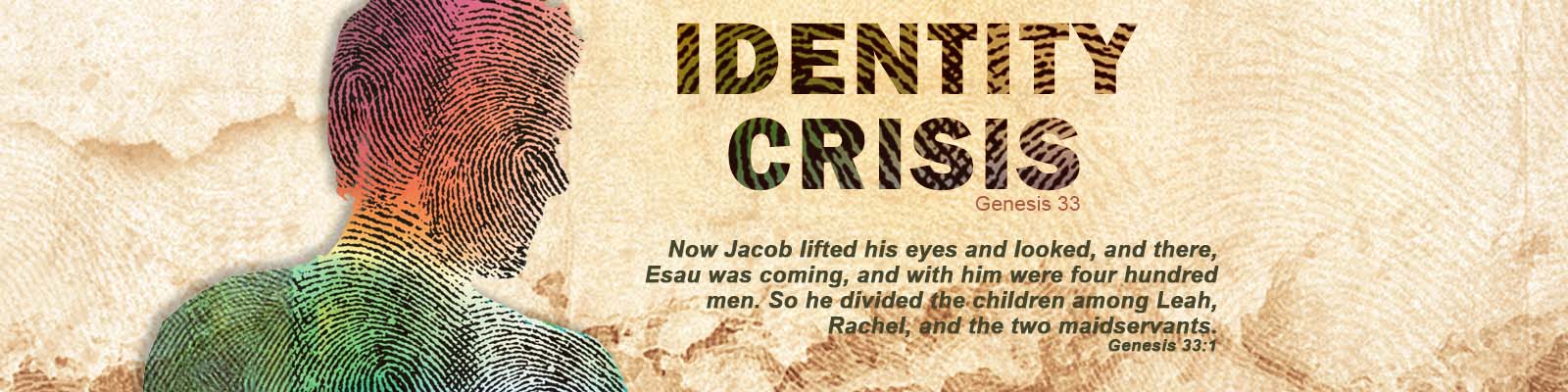 Genesis 33   –   Identity Crisis episode artwork