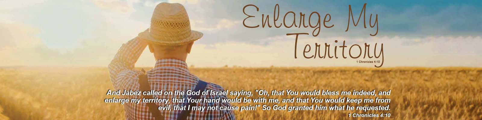1 Chronicles 4:9-10   –   Enlarge My Territorry episode artwork