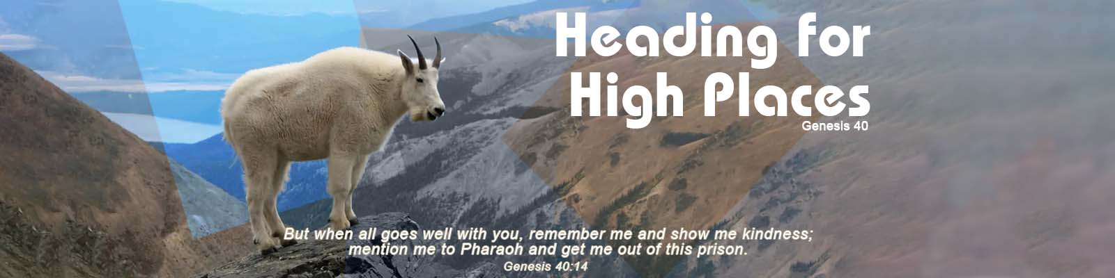 Genesis 40   –   Heading for High Places episode artwork
