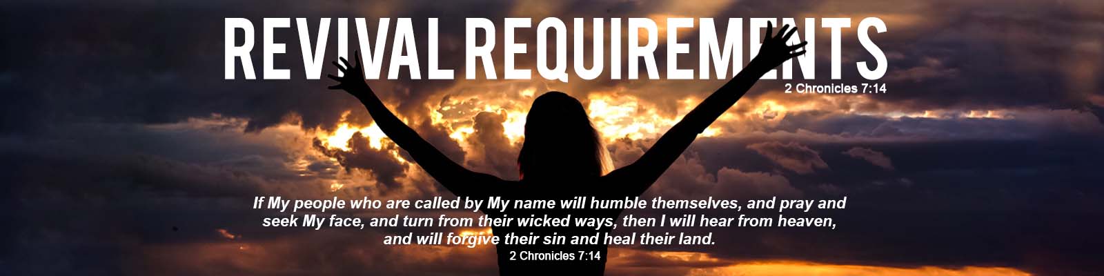 2 Chronicles 7:14   –   Revival Requirements episode artwork
