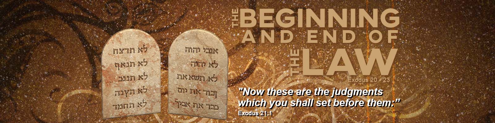 Exodus 20-23   –   The Beginning and End of the Law episode artwork