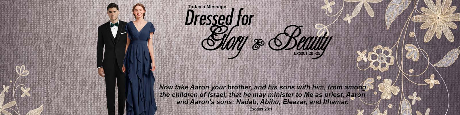 Exodus 28   –   Dressed for Glory and Beauty episode artwork